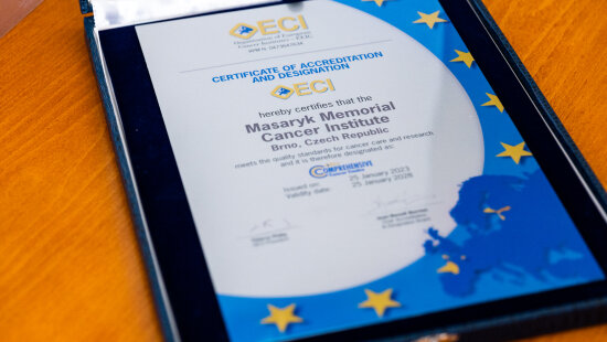 Masarykův onkologický ústav vede v očích pacientů i zahraničních odborníků